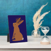 Halloween Jackalope Trick oder Treat Fotoplatte (Seite)