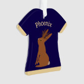 Halloween Jackalope Trick oder Treat Individuelle Ornament (Vorderseite)