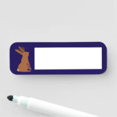Halloween Jackalope Trick oder Treat Namensschild (Beispiel)