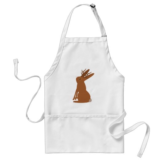 Halloween Jackalope Trick oder Treat Schürze (Vorne)