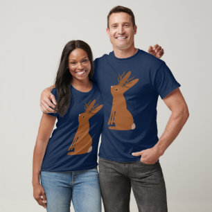 Halloween Jackalope Trick oder Treat T-Shirt
