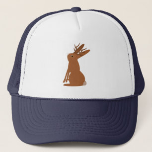 Halloween Jackalope Trick oder Treat Truckerkappe