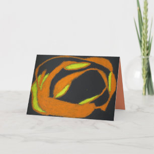 Halloween-Jack'Lantern-Karten Karte