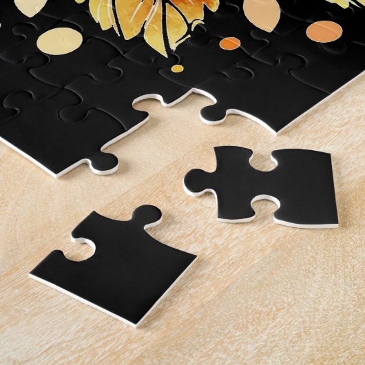 Halloween Jackolantern Spooky Pumpkin Puzzle (Seite)