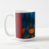 Halloween-Jagdkürbis Kaffeetasse (Links)