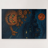 Halloween jagt dich puzzle (Horizontal)
