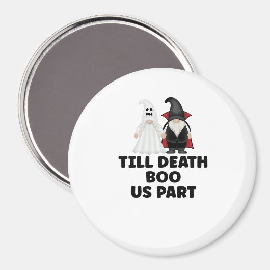 Halloween-Jahrestag - Bis zum Tode Magnet (Vorderseite/Rückseite)