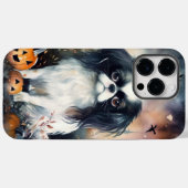 Halloween Japanisches Kinin mit Pumpkins Beängstig Case-Mate iPhone Hülle (Rückseite (Horizontal))