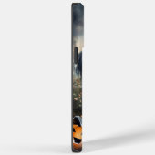 Halloween Japanisches Kinin mit Pumpkins Beängstig Case-Mate iPhone Hülle (Rückseite / Rechts)