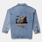 Halloween Jeansjacke (Rückseite)