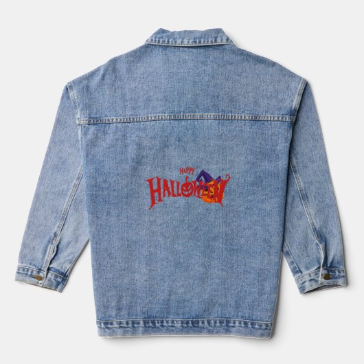 halloween jeansjacke (Rückseite)