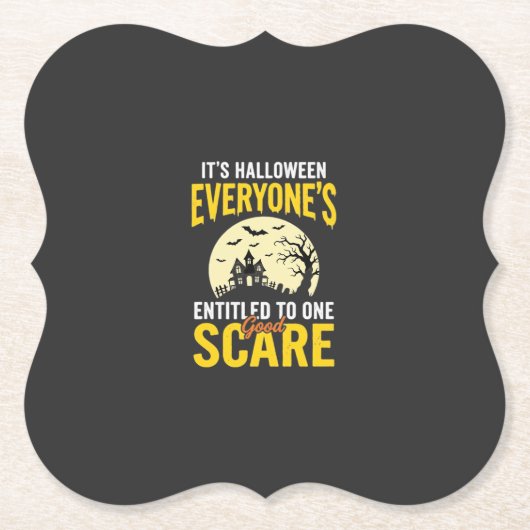 Halloween Jedem Ein Schrecken Design_1 Untersetzer (Vorderseite)