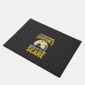 Halloween Jedem steht ein Schrecken Design_1 Fußmatte (Schrägansicht)