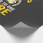 Halloween Jedem steht ein Schrecken Design_1 Geschenkpapier (Ecke)