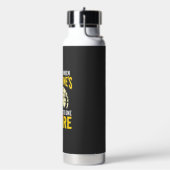 Halloween Jedem steht ein Schrecken Design_1 Trinkflasche (Links)