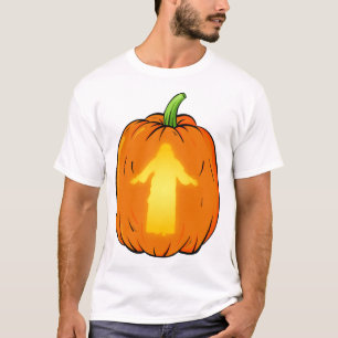 Halloween Jesus Design mit Jesus Kürbis T-Shirt