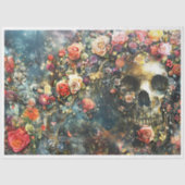 Halloween Jewelet Skeleton Seidenpapier (Vorderseite)