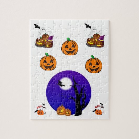 Halloween Jigsaw Puzzle (Vertikal)