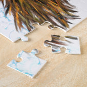 Halloween Jigsaw Puzzle Hexenkürbis Flying Broom (Seite)