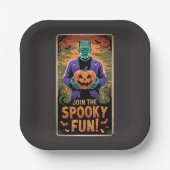 Halloween - Join the spooky Fun Pappteller (Vorderseite)