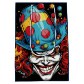 Halloween/Joker-Geschenktasche Mittlere Geschenktüte (Rückseite)