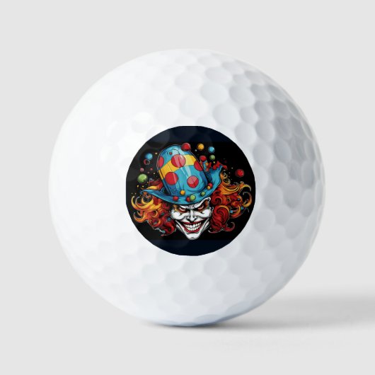 Halloween/Joker Golf Ball (Vorderseite)
