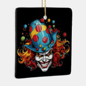 Halloween/Joker Keramik Ornament (Rechts)