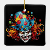 Halloween/Joker Keramik Ornament (Rückseite)