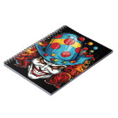 Halloween/Joker-Notebook Notizblock (Linke Seite)