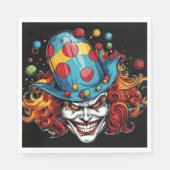 Halloween/Joker Paper Napkin Serviette (Vorderseite)