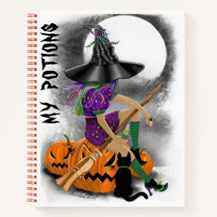 Halloween Journal/Sketchbook/Planer-Notebook Notizblock