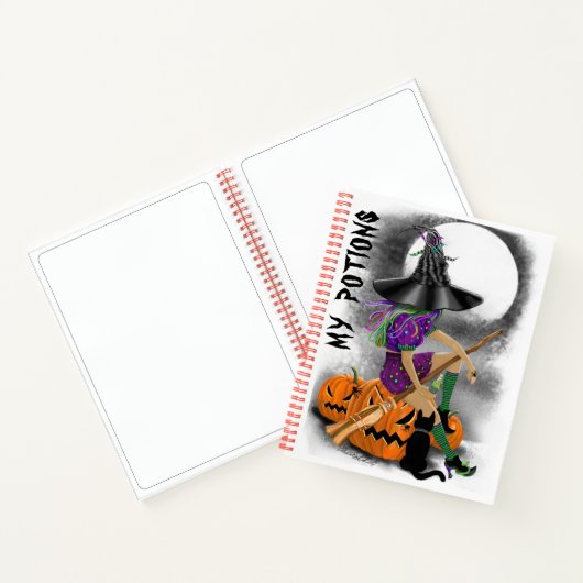 Halloween Journal/Sketchbook/Planer-Notebook Notizblock (Innenseite)