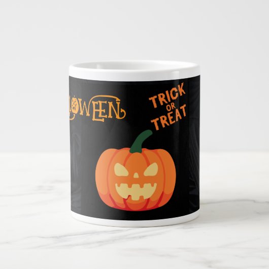 Halloween Jumbo-Tasse (Vorderseite)