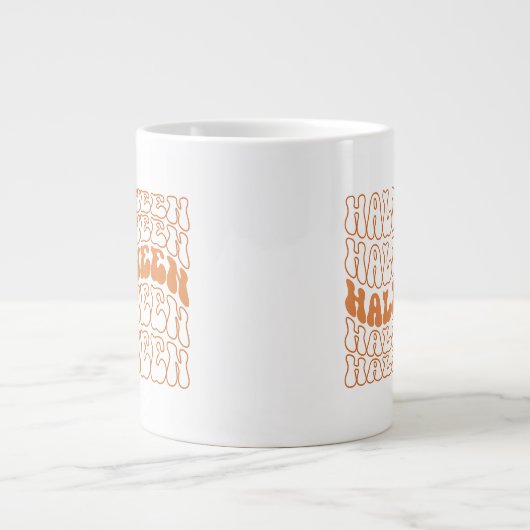 Halloween Jumbo-Tasse (Vorderseite)