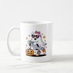 Halloween Jungen Kinder Geist Gamer Grusel Kostüm Kaffeetasse