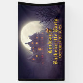 Halloween-Junggeselinnen-Abschied Banner (Vertikal)