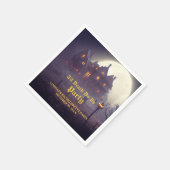 Halloween-Junggeselinnen-Abschied Serviette (Ecke)