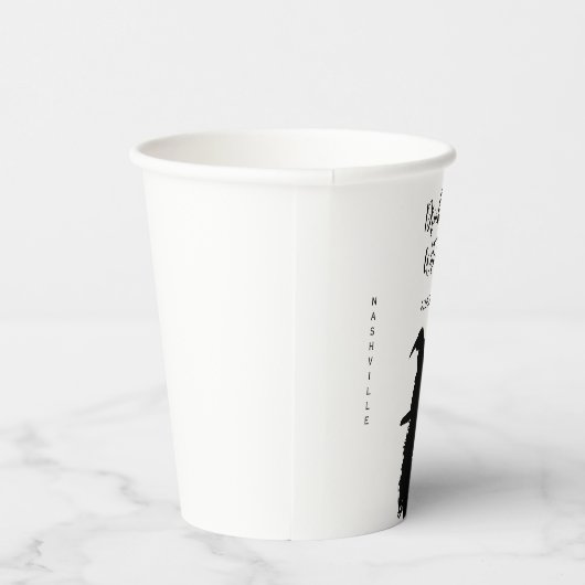 Halloween Junggeselinnen-Abschied trinken Hexen Pappbecher (Rechts)