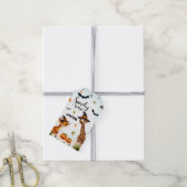 Halloween Jungle Safari Animals Junge 1. Geburtsta Geschenkanhänger (Mit Garn)