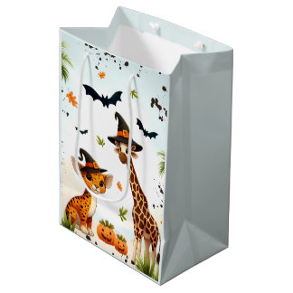 Halloween Jungle Safari Mittlere Geschenktüte