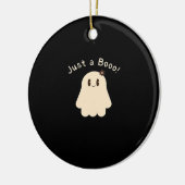Halloween Just A Boo - Cute Boo - Trick Or Treat Keramik Ornament (Links)