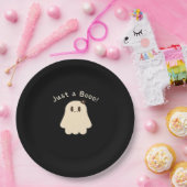 Halloween Just A Boo - Cute Boo - Trick Or Treat Pappteller (Party)