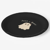 Halloween Just A Boo - Cute Boo - Trick Or Treat Pappteller (Schrägansicht)