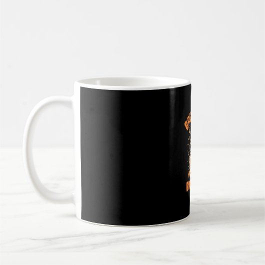 Halloween-Kaffee-Boo-Saison Kaffeetasse (Links)