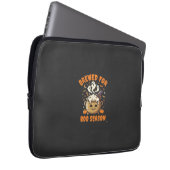 Halloween-Kaffee-Boo-Saison Laptopschutzhülle (Vorne Rechts)