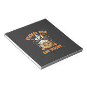 Halloween Kaffee Boo Saison Notizblock (angewinkelt)