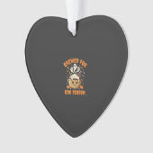 Halloween-Kaffee-Boo-Saison Ornament (Vorderseite)