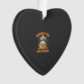 Halloween-Kaffee-Boo-Saison Ornament (Vorderseite)