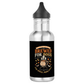 Halloween-Kaffee-Geist-Feier Edelstahlflasche (Links)