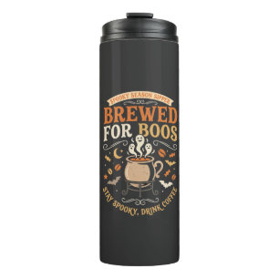 Halloween-Kaffee-Geist-Feier Thermosbecher